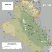 Karte (Kartografie)-Mesopotamien-iraqdetailed.gif