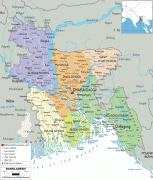 Zemljevid-Bangladeš-political-map-of-Bangladesh.gif