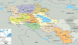 Carte géographique-Arménie-Armenian-political-map.gif