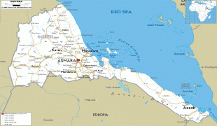 Bản đồ-Ê-ri-tơ-rê-a-Eritrea-road-map.gif