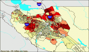 Bản đồ-San Jose-San_Jose,_California_-_map.gif