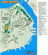 Bản đồ-La Habana-La-Habana-Tourist-Map.gif