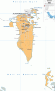 Kaart (cartografie)-Bahrein-political-map-of-Bahrain.gif
