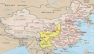 Географическая карта-Китайская Народная Республика-Map-Of-China-Provinces-and-capital-cities.jpg