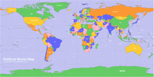 Kaart (kartograafia)-World-political_world_map.jpg