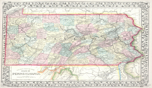 Bản đồ-Pennsylvania-1867_Mitchell_Map_of_Pennsylvania_-_Geographicus_-_PA-mitchell-1867.jpg