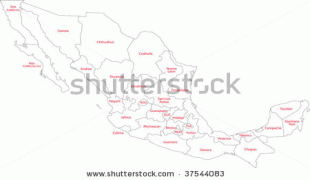 Bản đồ-México-stock-vector-mexico-map-with-state-borders-and-capital-cities-37544083.jpg
