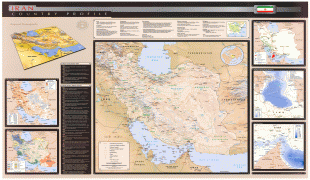 Kaart (cartografie)-Iran-Mapa-de-Relieve-Sombreado-de-Iran-5361.jpg