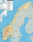 Map-Norway-physical-map-of-Norway.gif