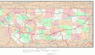 Bản đồ-Montana-Montana-political-map-832.jpg