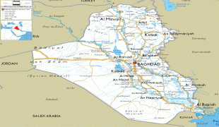 Bản đồ-Lưỡng Hà-Iraq-road-map.gif