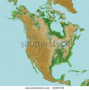 Bản đồ-Bắc Mỹ-stock-photo-elevations-of-north-america-map-relief-with-national-borders-81087436.jpg
