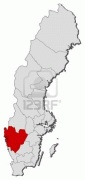 Bản đồ-Västra Götaland-11389016-political-map-of-sweden-with-the-several-provinces-where-vastra-gotaland-county-is-highlighted.jpg