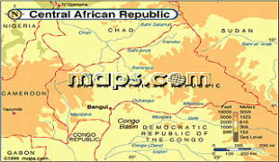 Bản đồ-Cộng hòa Trung Phi-eCAR-T.gif