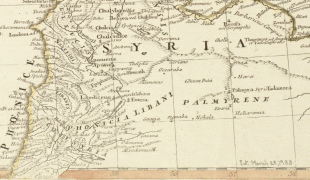 Bản đồ-Damascus-1783_Damascus_map_detail_by_JBB_dAnville_Asi%C3%A6_qu%C3%A6_vulgo_minor_dicitur_et_Syri%C3%A6_tabula_geographica_BostonPublicLibrary_14676.png