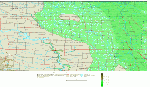 Bản đồ-North Dakota-North-Dakota-elevation-map-174.jpg