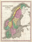 Bản đồ-Thụy Điển-1827_Finley_Map_of_Scandinavia,_Norway,_Sweden,_Denmark_-_Geographicus_-_Scandinavia-finley-1827.jpg