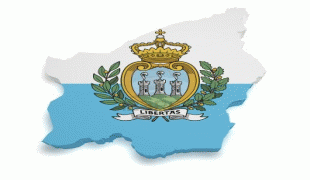 Bản đồ-San Marino-14841381-shape-3d-of-republic-of-san-marino-flag-and-map-isolated-on-white-background.jpg