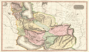 Географическая карта-Иран-1811_Pinkerton_Map_of_Persia_(_Iraq,_Iran,_Afghanistan)_-_Geographicus_-_Persia-pinkerton-1811.jpg