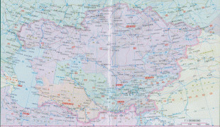 Карта (мапа)-Казахстан-Kazakhstan_map.jpg