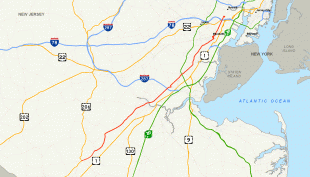 Bản đồ-New Jersey-New_Jersey_Route_27_map.png