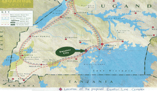 Kaart (kartograafia)-Uganda-uganda_map_1280x1024.gif