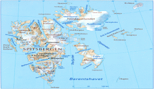 Bản đồ-Svalbard và Jan Mayen-Svalbard-Physical-Map.jpg