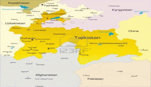 Kort (geografi)-Tadsjikistan-5346008-vector-color-map-of-tajikistan-country.jpg