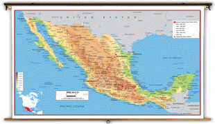 Bản đồ-Mễ Tây Cơ-academia_mexico_physical_lg.jpg