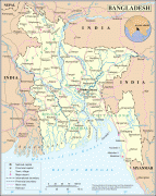 Kaart (kartograafia)-Bangladesh-bangladesh-transportation-map.png