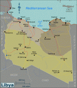 Карта (мапа)-Либија-Libya_Regions_map.png