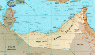 Kort (geografi)-Forenede Arabiske Emirater-arab-emirates.jpg