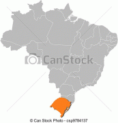 Bản đồ-Rio Grande do Sul-can-stock-photo_csp9784137.jpg