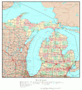 Bản đồ-Michigan-Michigan-political-map-827.jpg