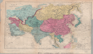 Карта (мапа)-Азија-Asia_Map_1855.jpg
