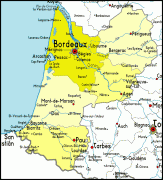 Mappa - Aquitania (Aquitaine) - MAP[N]ALL.COM