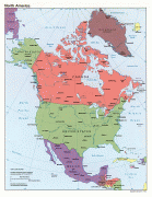 Bản đồ-Bắc Mỹ-North-America-Political-Map-1992.jpg