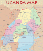 Kaart (kartograafia)-Uganda-Uganda_map.gif
