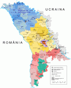 Карта (мапа)-Молдавија-Moldova_harta_administrativa.png