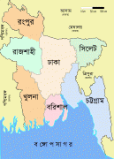 Kaart (kartograafia)-Bangladesh-Bangladesh_divisions_bengali.png