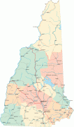 Bản đồ-New Hampshire-New-Hampshire-Road-Map.gif