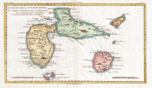 Bản đồ-Guadeloupe-1780_Raynal_and_Bonne_Map_of_Guadeloupe,_West_Indies_-_Geographicus_-_Guadeloupe-bonne-1780.jpg