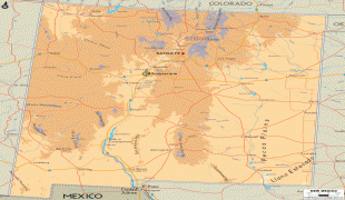 Bản đồ-New Mexico-new-mexico-physical-map.gif