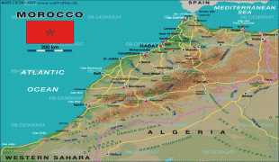 Kaart (kartograafia)-Maroko-karte-2-38-en.gif