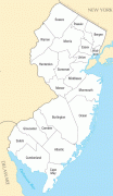 Kort (geografi) - Jersey (Bailiwick of Jersey) - MAP[N]ALL.COM