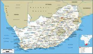 Bản đồ-Nam Phi-south-africa-road-map.gif