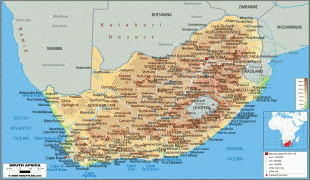 Bản đồ-Nam Phi-south-africa-physical-map.gif