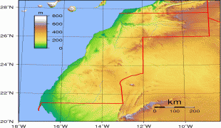 Χάρτης-Δυτική Σαχάρα-detailed_western_sahara_topographical_map.jpg