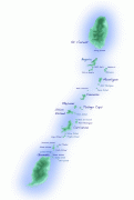 Kaart (cartografie)-Saint Vincent en de Grenadines-Grenadines_Map.jpg