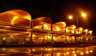 Bản đồ-Sân bay quốc tế Kuching-1200px-Kuching_International_Airport_at_Night.jpg